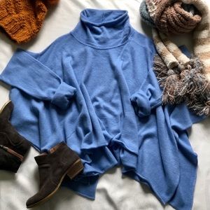 Free People Cashmere Mock Turtle Neck Sweater